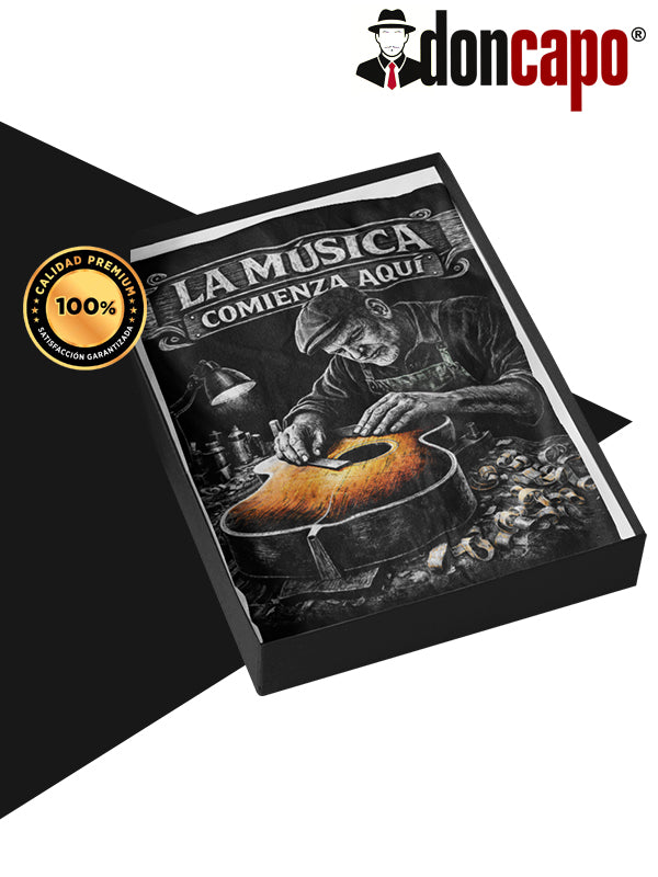 Camiseta doncapo® La Música Comienza Aquí