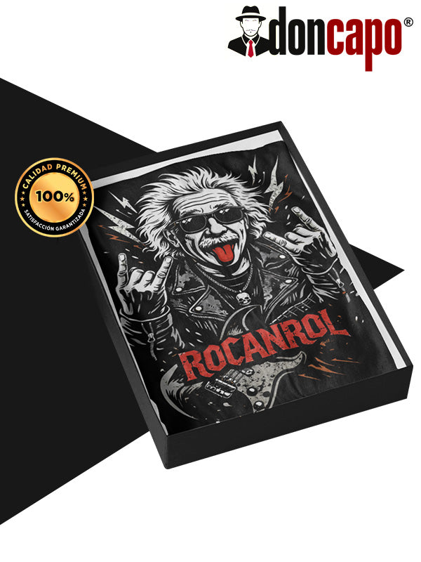 Camiseta doncapo® Einstein Rocanrol