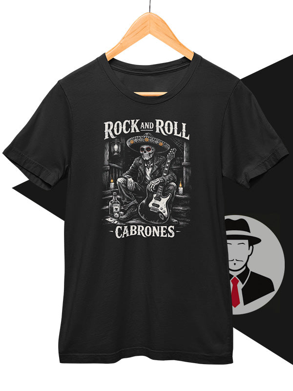 Camiseta doncapo® Rock and Roll Cabrones