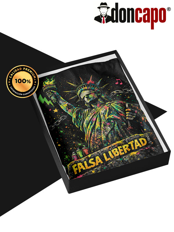 Camiseta doncapo® Art Falsa Libertad