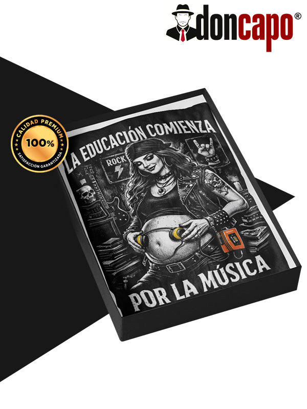 Camiseta doncapo® Rock en la Educación