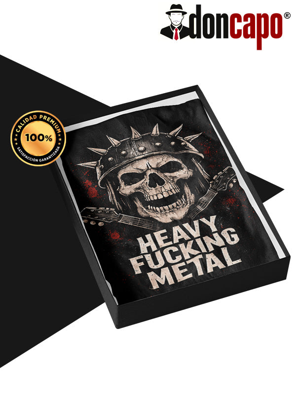 Camiseta doncapo® Heavy Fucking Metal