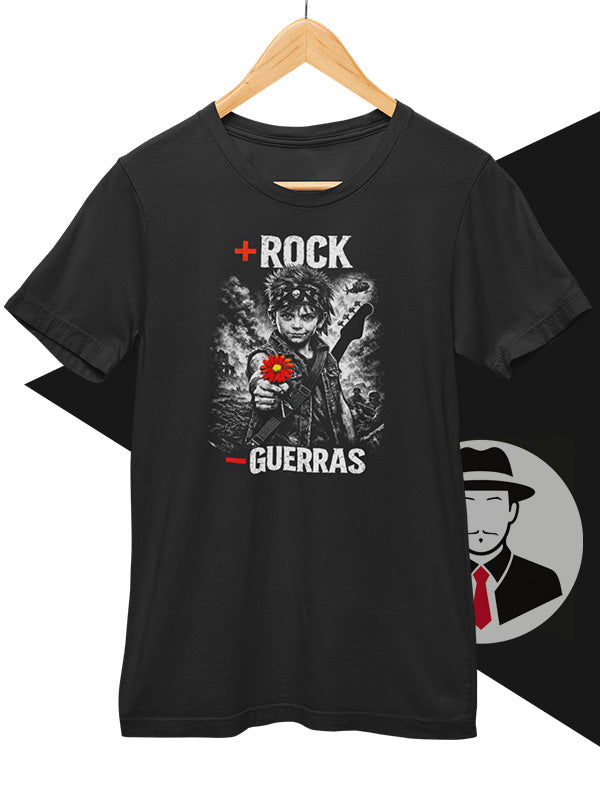 Camiseta doncapo® Mas Rock Menos Guerras